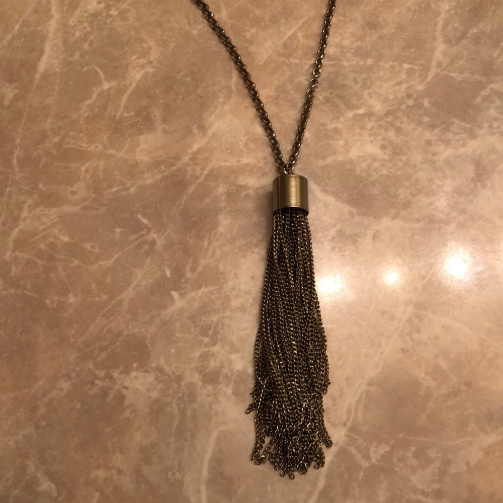 Tassel necklace